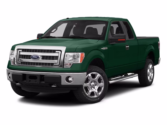 2013 Green Gem Metallic Ford F-150 XLT RWD