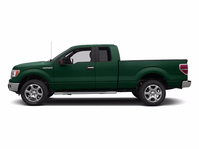 2013 Green Gem Metallic Ford F-150 XLT RWD