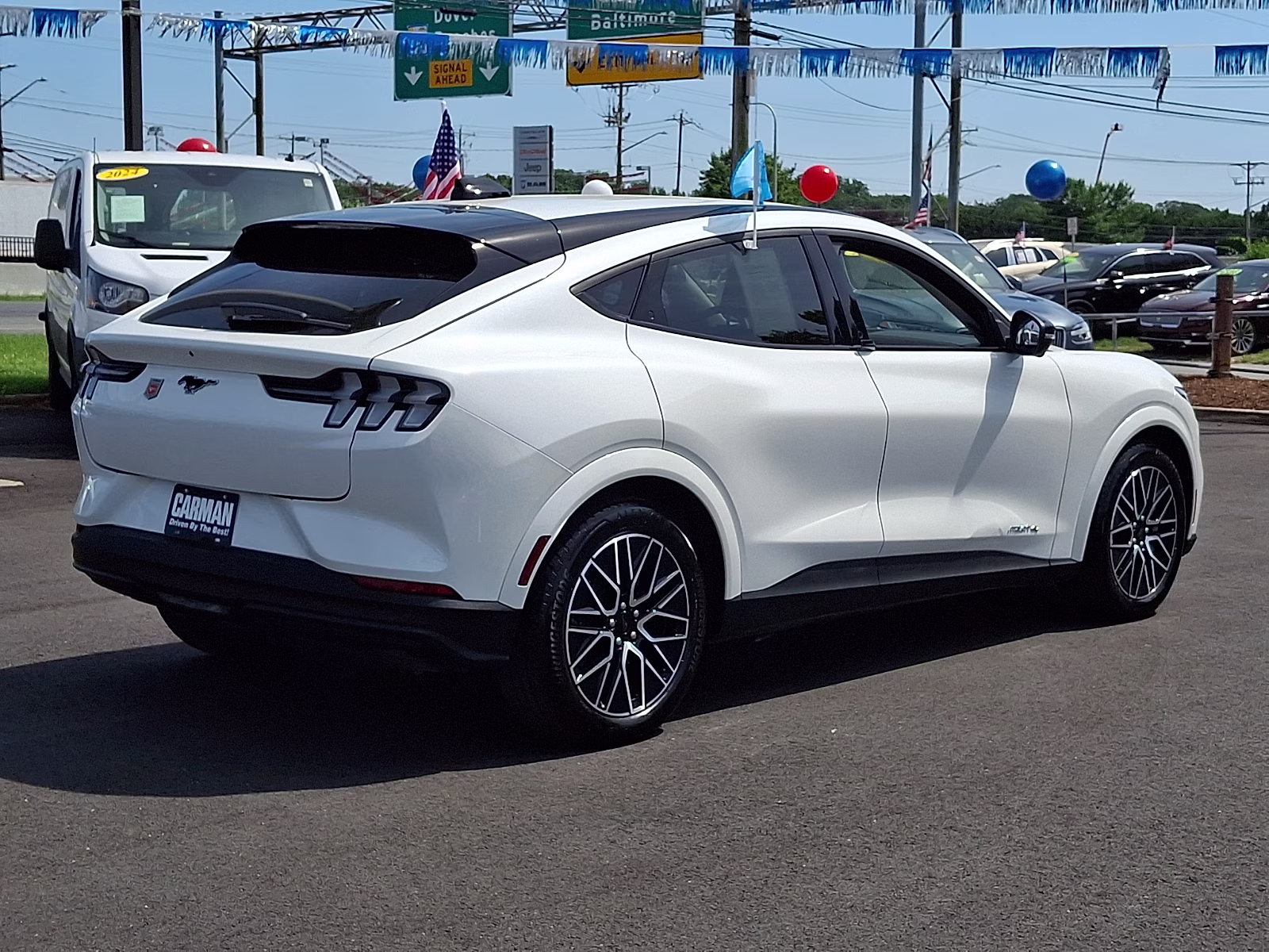 2025 Star White Metallic Tri-Coat - AZ Ford Mustang Mach-E Premium AWD