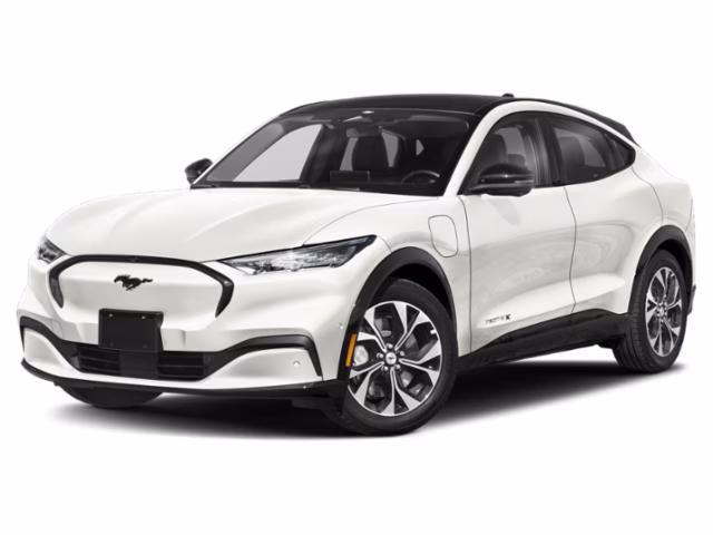 2025 White Metallic Ford Mustang Mach-E Premium AWD