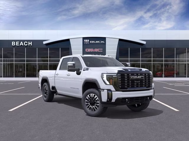 2026 Glacier White Tricoat GMC Sierra 2500 HD Denali Ultimate 4X4 Truck