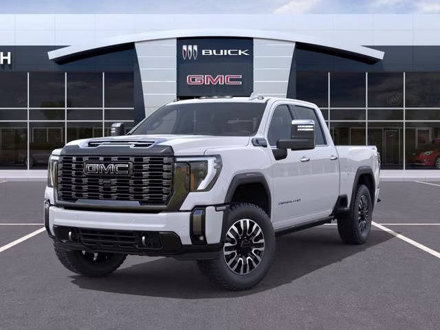2026 Glacier White Tricoat GMC Sierra 2500 HD Denali Ultimate 4X4 Truck