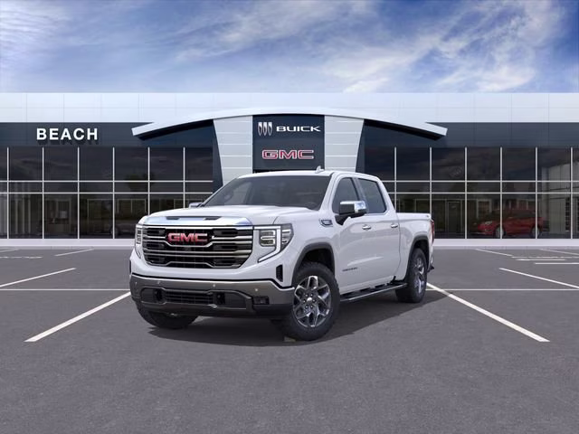 2026 Glacier White Tricoat GMC Sierra 1500 SLT 4X4 Truck