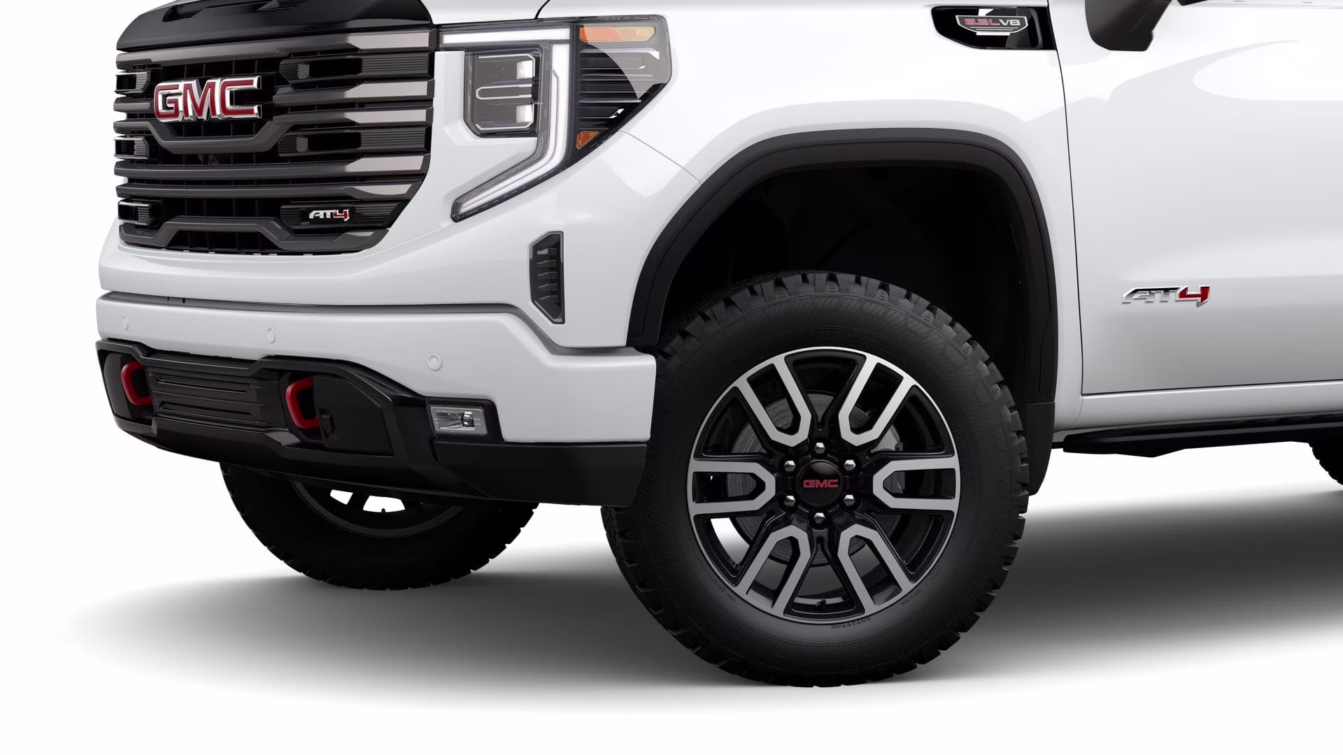 2026 Summit White GMC Sierra 1500 AT4 4X4 Truck