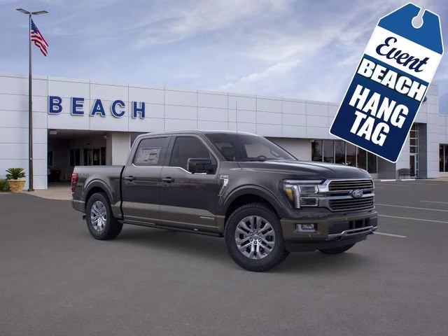 2026 Agate Black Metallic Ford F-150 King Ranch 4X4 Truck