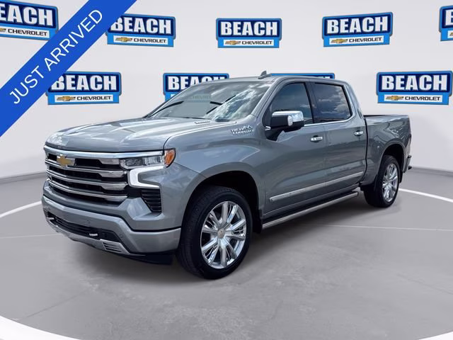 2026 Sterling Gray Metallic Chevrolet Silverado 1500 High Country 4X4 Truck