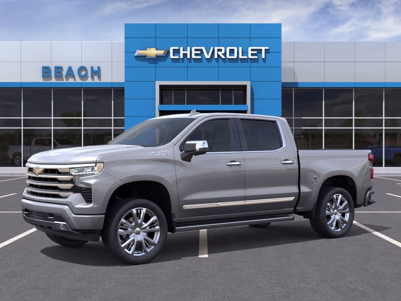 2026 Sterling Gray Metallic Chevrolet Silverado 1500 High Country 4X4 Truck