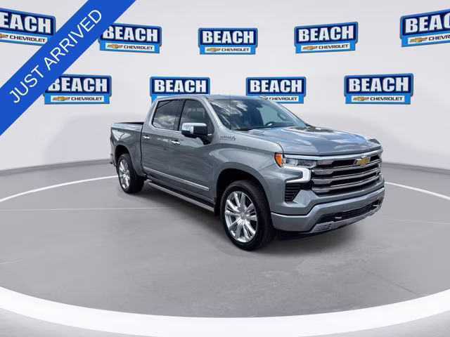 2026 Sterling Gray Metallic Chevrolet Silverado 1500 High Country 4X4 Truck