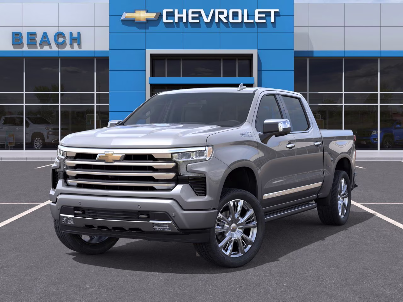 2026 Sterling Gray Metallic Chevrolet Silverado 1500 High Country 4X4 Truck