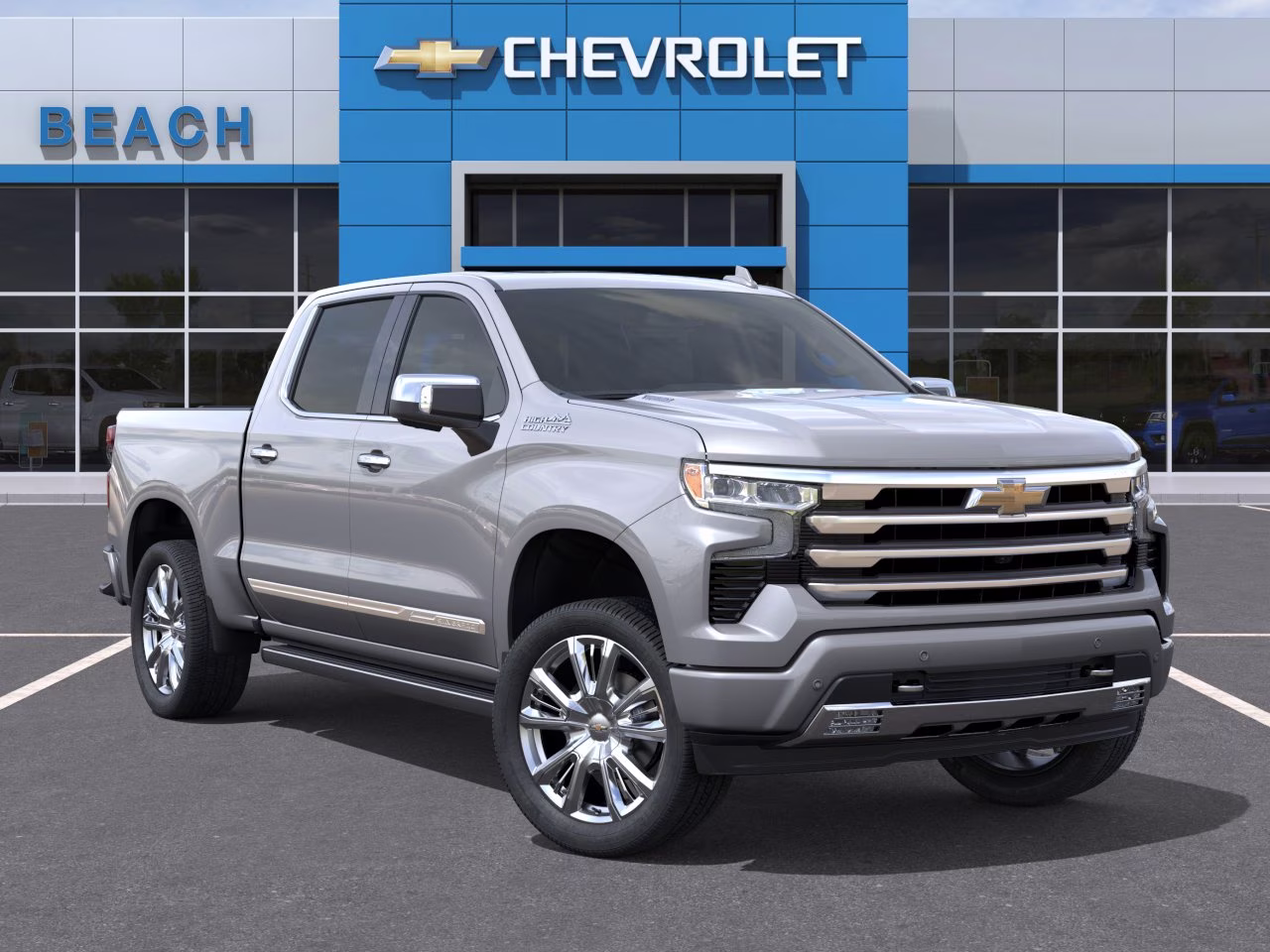 2026 Sterling Gray Metallic Chevrolet Silverado 1500 High Country 4X4 Truck