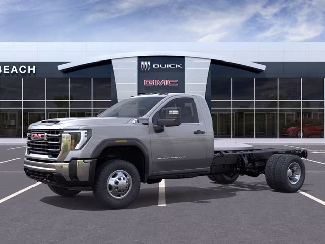 2026 Sterling Metallic GMC Sierra 3500 HD Chassis Cab Pro 4X4 Truck