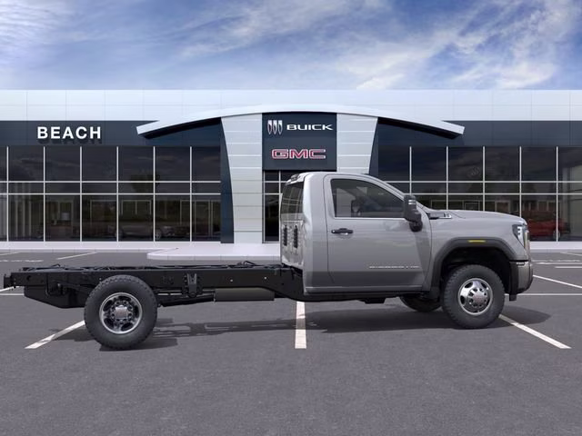 2026 Sterling Metallic GMC Sierra 3500 HD Chassis Cab Pro 4X4 Truck