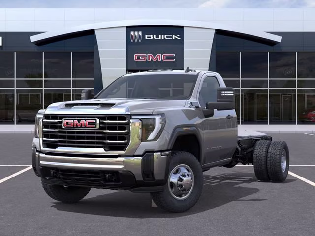 2026 Sterling Metallic GMC Sierra 3500 HD Chassis Cab Pro 4X4 Truck