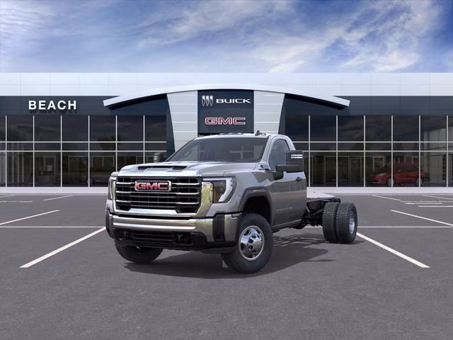 2026 Sterling Metallic GMC Sierra 3500 HD Chassis Cab Pro 4X4 Truck