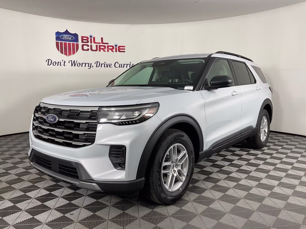 2026 White Metallic Ford Explorer Active RWD SUV