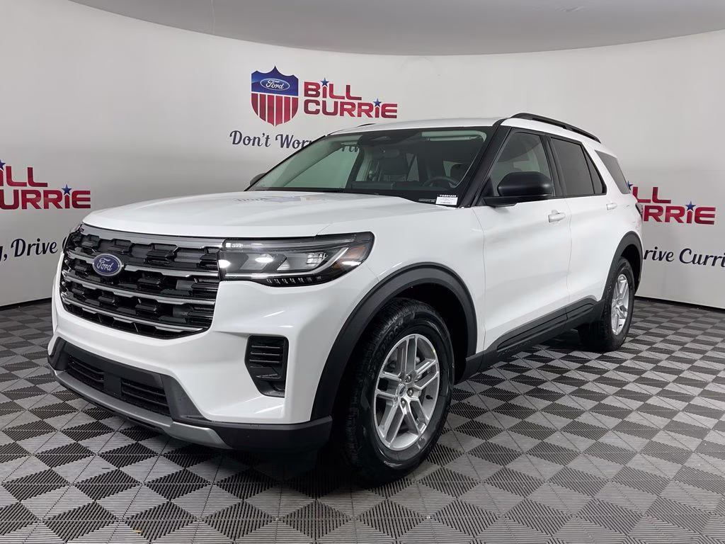 2026 White Metallic Ford Explorer Active RWD SUV