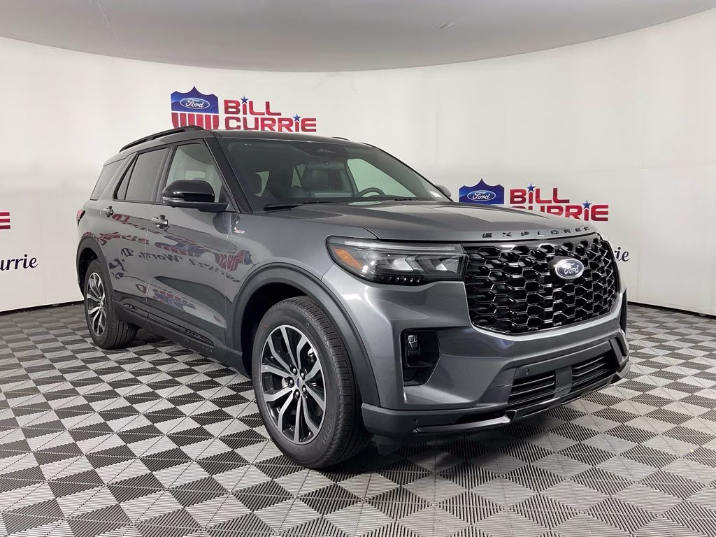 2026 Gray Metallic Ford Explorer ST-Line RWD SUV