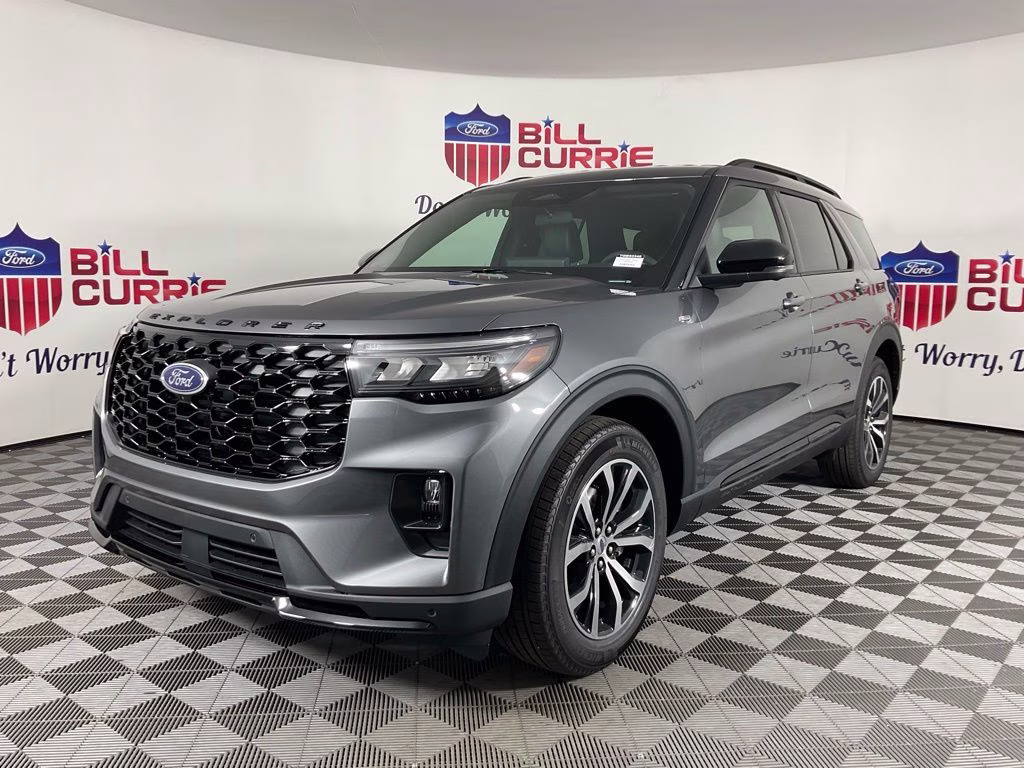 2026 Gray Metallic Ford Explorer ST-Line RWD SUV