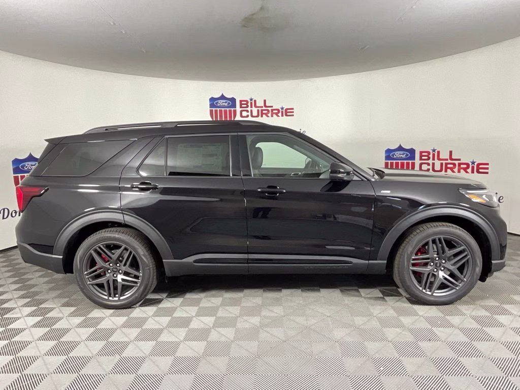 2026 Black Metallic Ford Explorer ST-Line RWD SUV