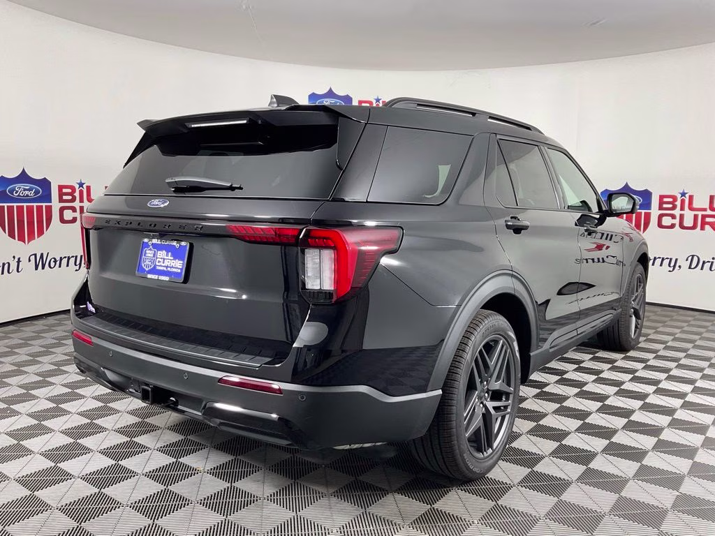 2026 Black Metallic Ford Explorer ST-Line RWD SUV