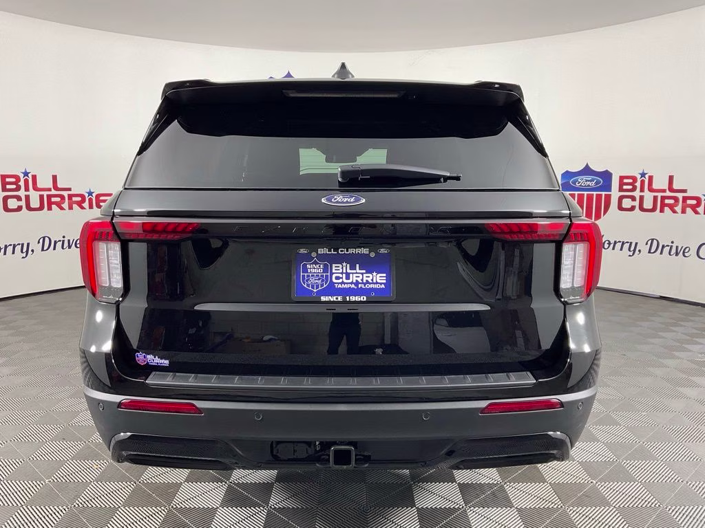 2026 Black Metallic Ford Explorer ST-Line RWD SUV