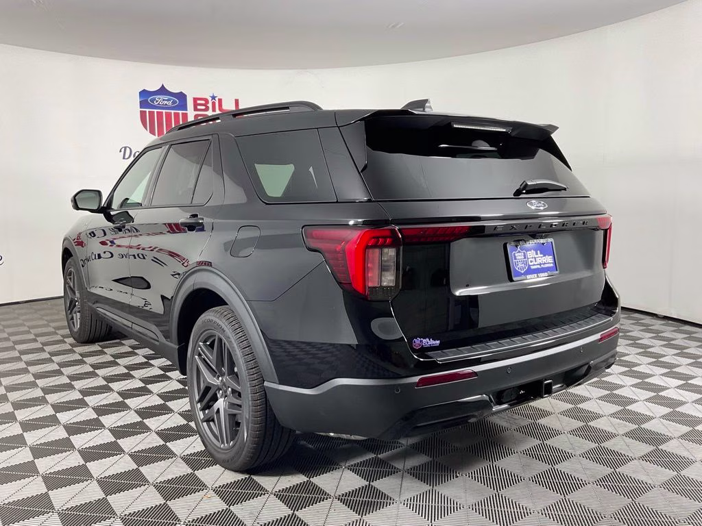 2026 Black Metallic Ford Explorer ST-Line RWD SUV