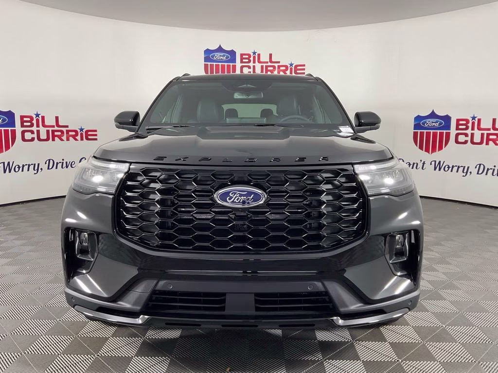 2026 Black Metallic Ford Explorer ST-Line RWD SUV