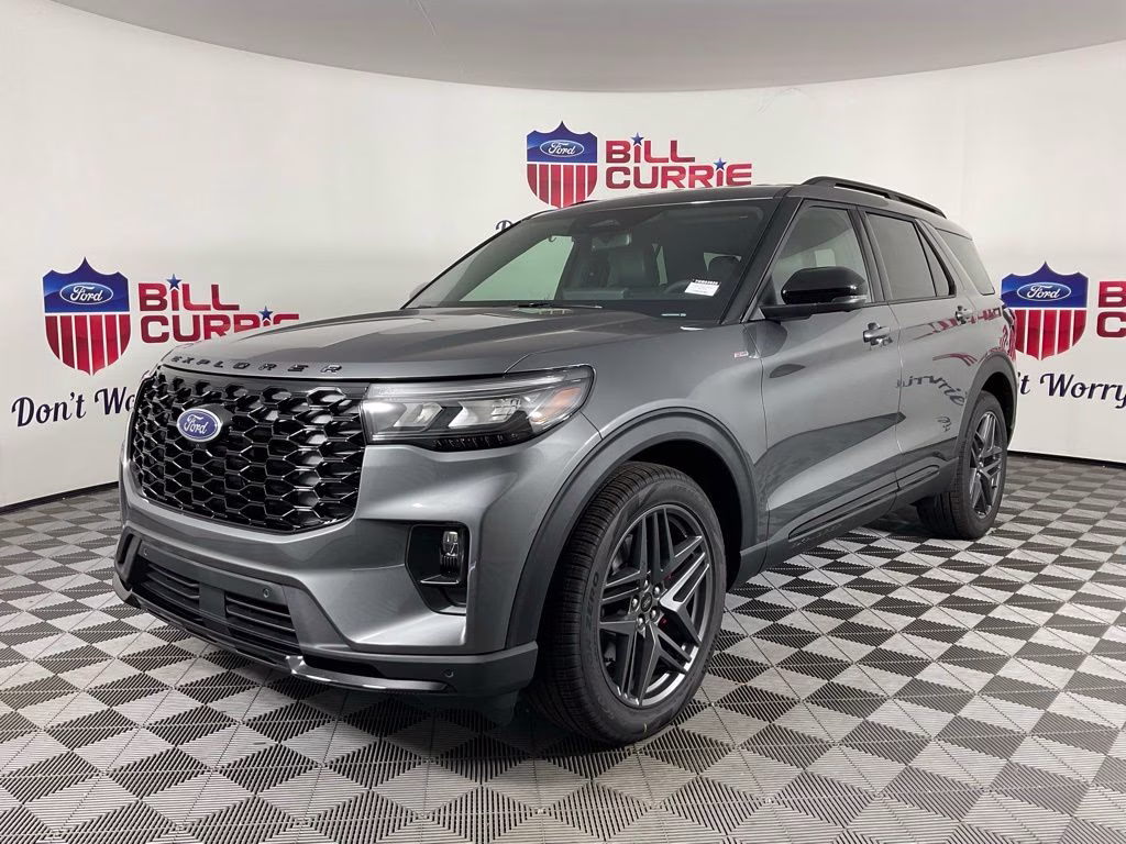2026 Gray Ford Explorer ST-Line RWD SUV