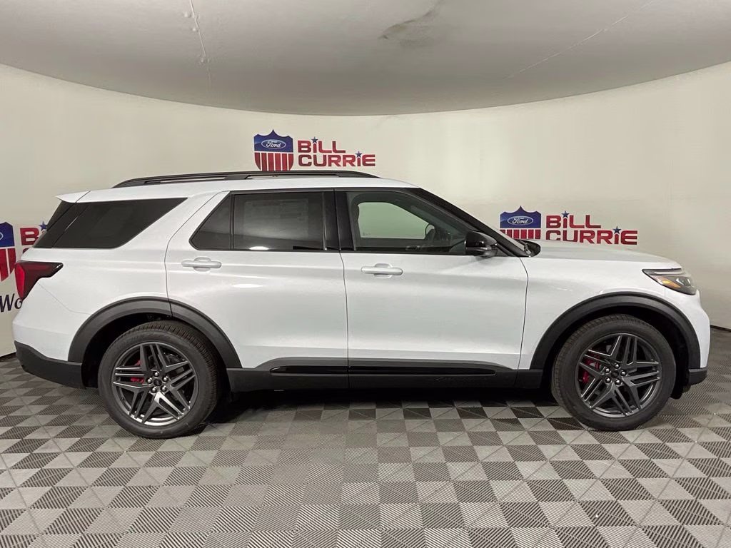 2026 White Metallic Ford Explorer ST 4X4 SUV