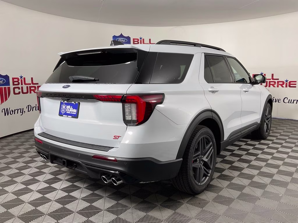 2026 White Metallic Ford Explorer ST 4X4 SUV