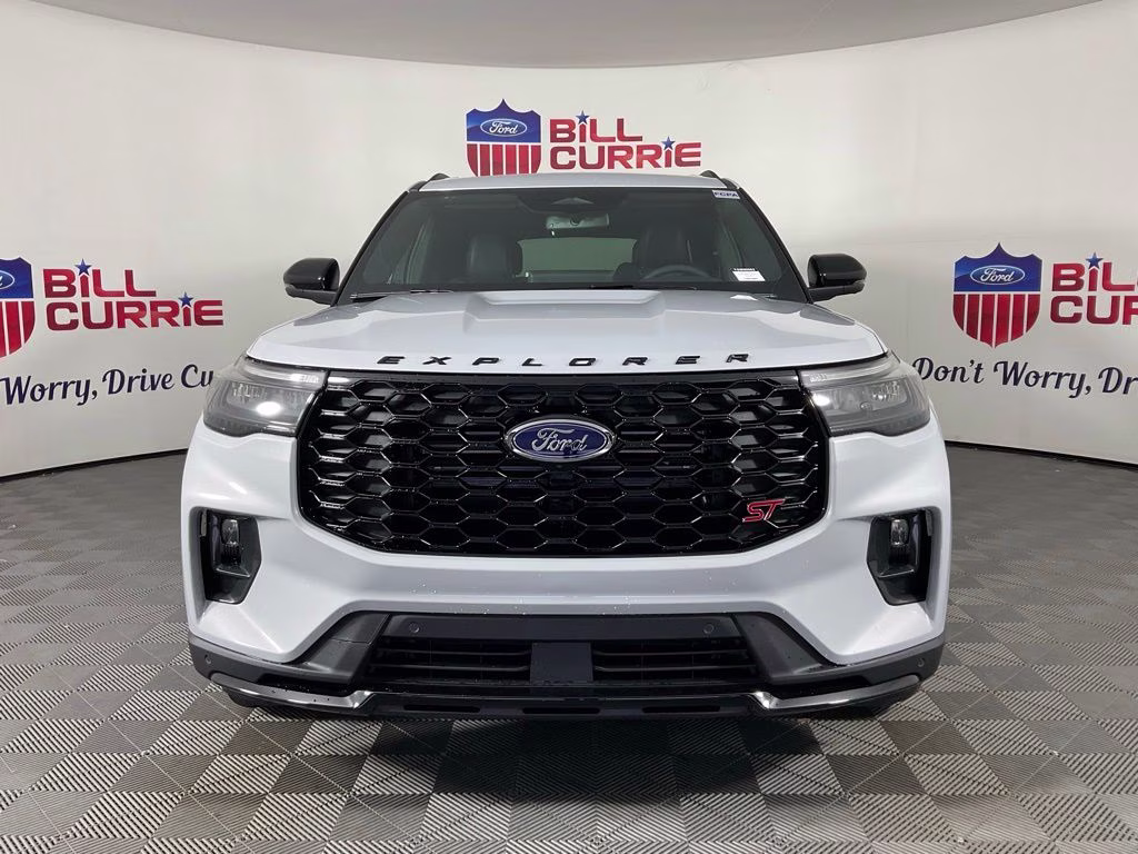 2026 White Metallic Ford Explorer ST 4X4 SUV
