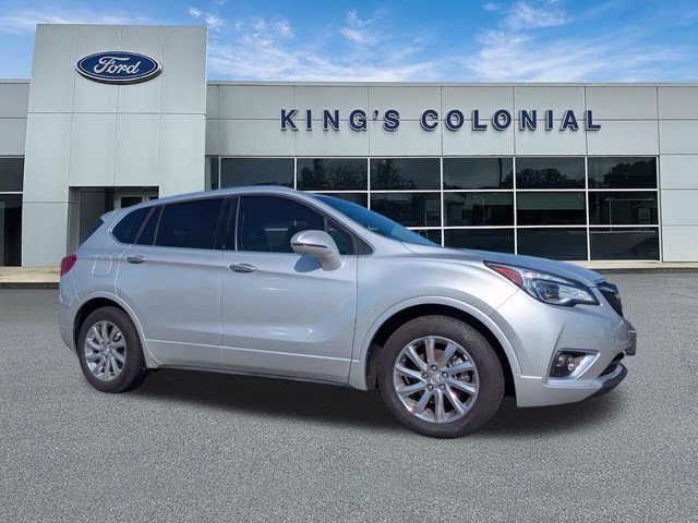 2019 Galaxy Silver Metallic Buick Envision Essence w/Leather, Navigation, Rear Came FWD SUV