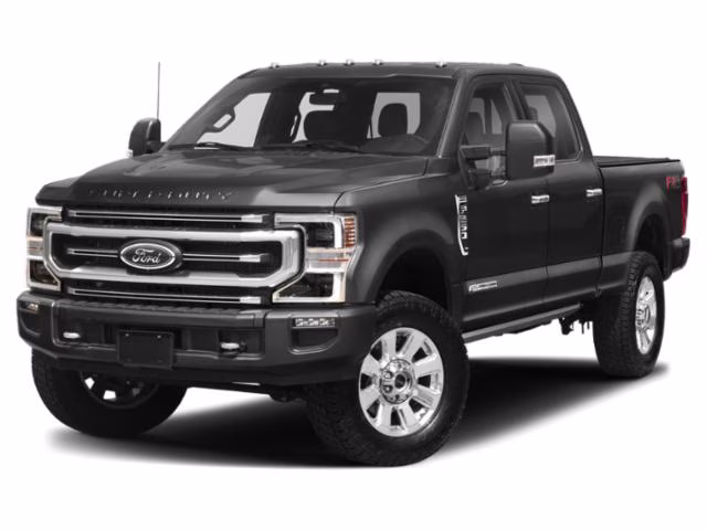 2022 Black Metallic Ford Super Duty F-350 SRW Platinum 4X4 Truck