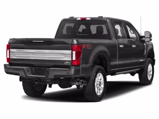 2022 Black Metallic Ford Super Duty F-350 SRW Platinum 4X4 Truck
