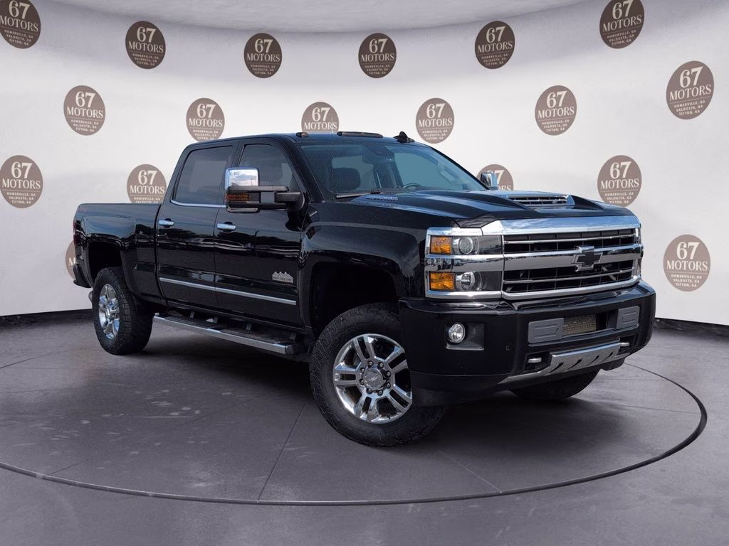 2019 Black Chevrolet Silverado 2500HD High Country 4X4 Truck
