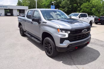 2026 Sterling Gray Metallic Chevrolet Silverado 1500 LT Trail Boss 4X4 Truck