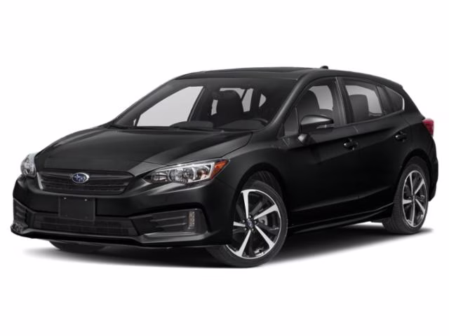 2023 Crystal Black Silica Subaru Impreza Sport AWD Hatchback