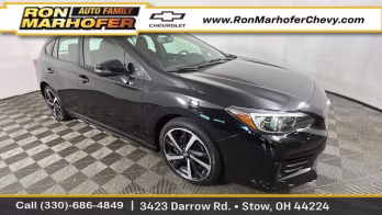 2023 Crystal Black Silica Subaru Impreza Sport AWD Hatchback