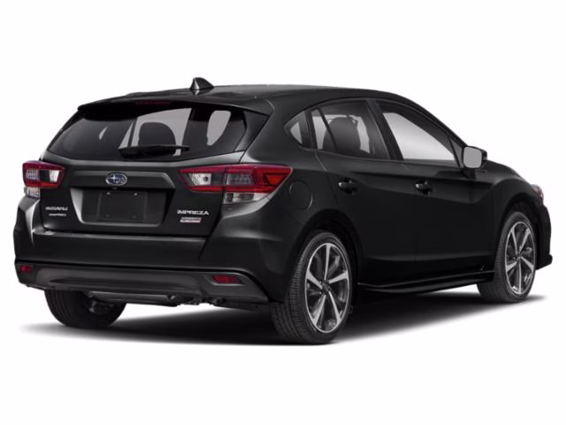 2023 Crystal Black Silica Subaru Impreza Sport AWD Hatchback