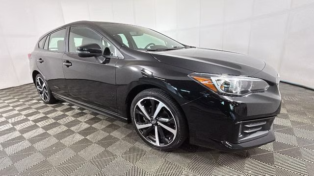2023 Crystal Black Silica Subaru Impreza Sport AWD Hatchback