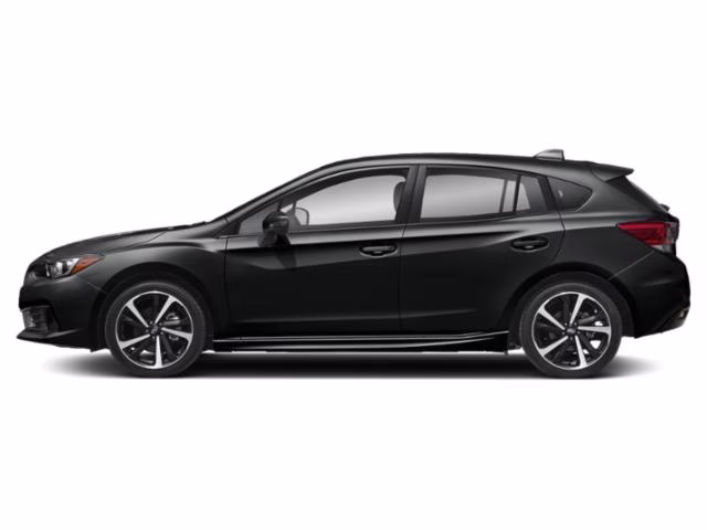 2023 Crystal Black Silica Subaru Impreza Sport AWD Hatchback