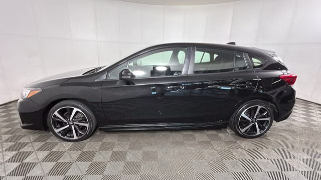 2023 Crystal Black Silica Subaru Impreza Sport AWD Hatchback