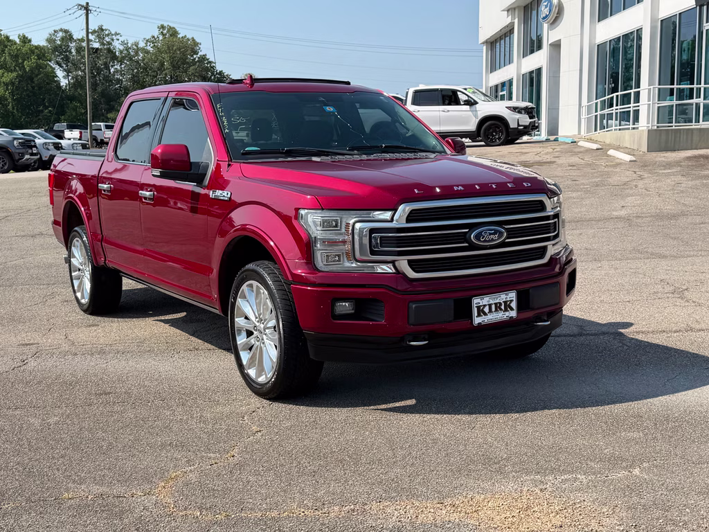 2018 Ruby Red Metallic Tinted Clearcoat Ford F-150 Limited 4X4 Truck