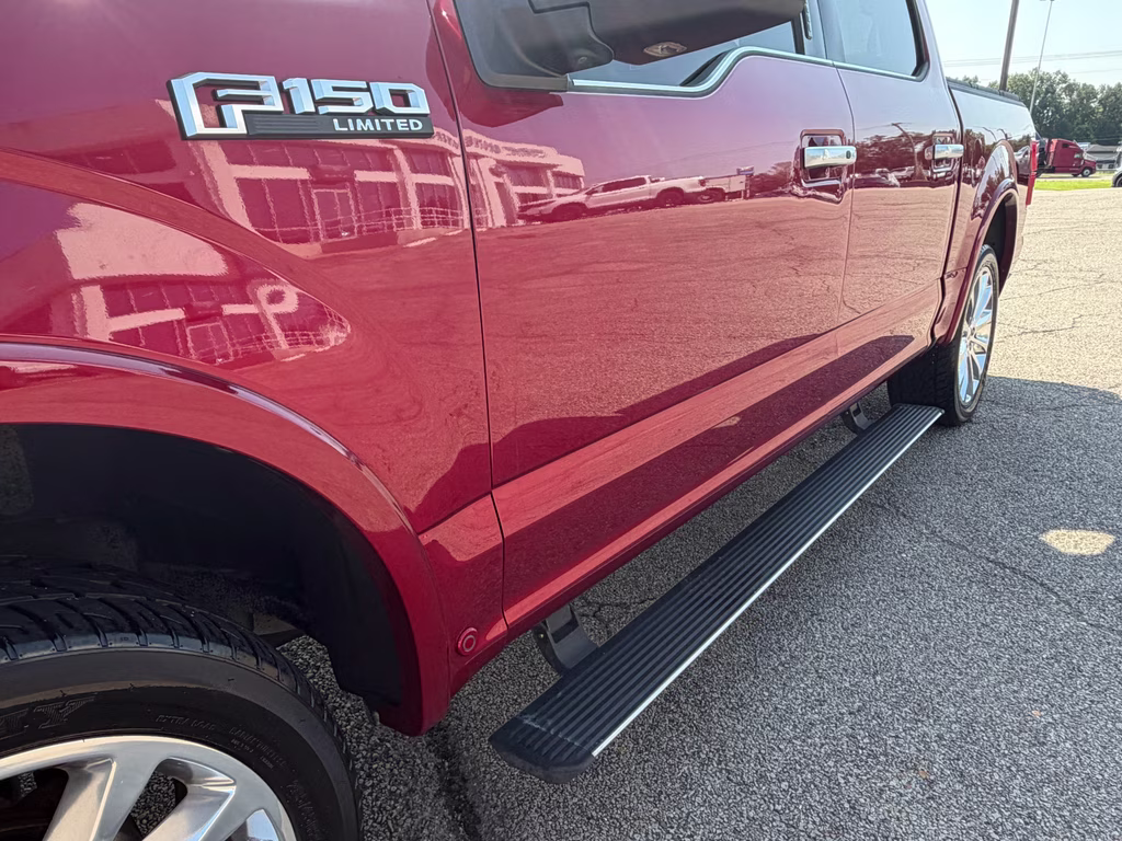 2018 Ruby Red Metallic Tinted Clearcoat Ford F-150 Limited 4X4 Truck