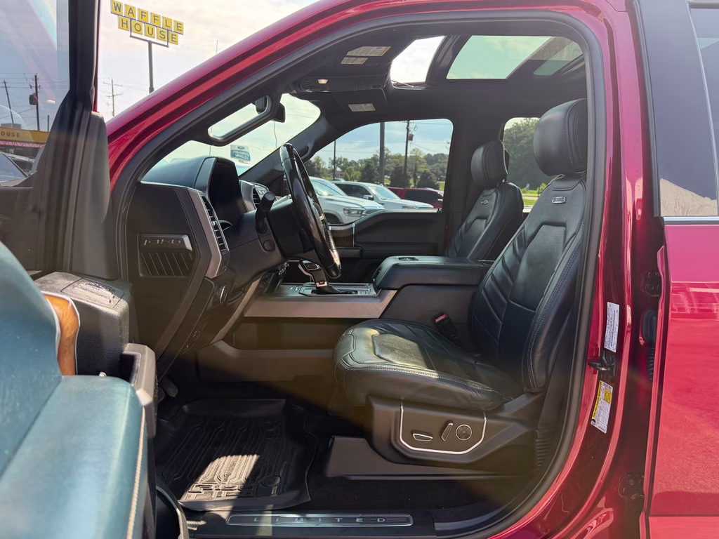2018 Ruby Red Metallic Tinted Clearcoat Ford F-150 Limited 4X4 Truck