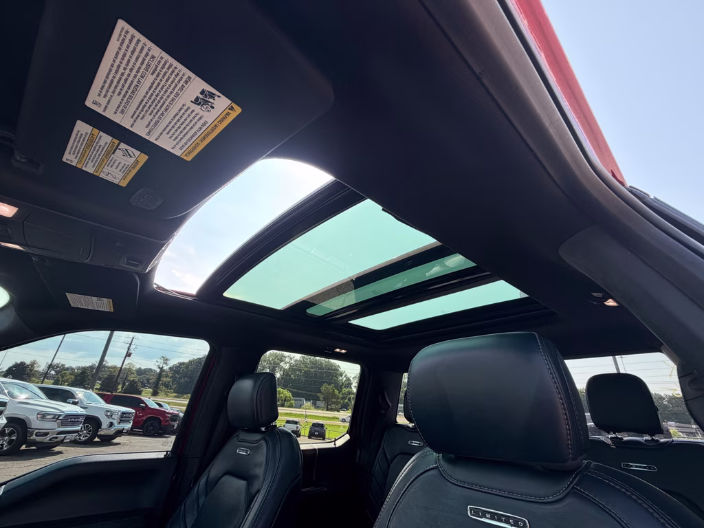 2018 Ruby Red Metallic Tinted Clearcoat Ford F-150 Limited 4X4 Truck