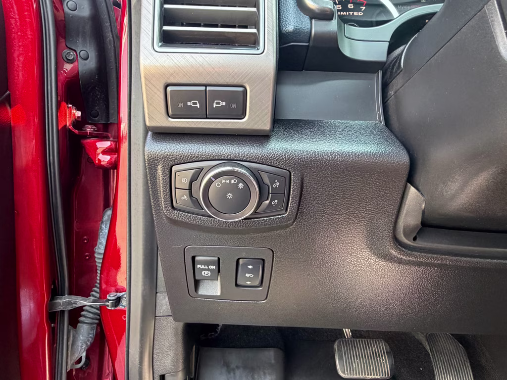 2018 Ruby Red Metallic Tinted Clearcoat Ford F-150 Limited 4X4 Truck