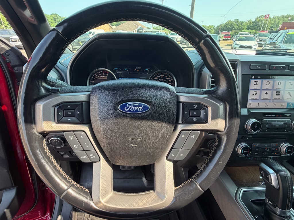 2018 Ruby Red Metallic Tinted Clearcoat Ford F-150 Limited 4X4 Truck