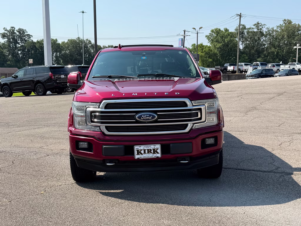 2018 Ruby Red Metallic Tinted Clearcoat Ford F-150 Limited 4X4 Truck