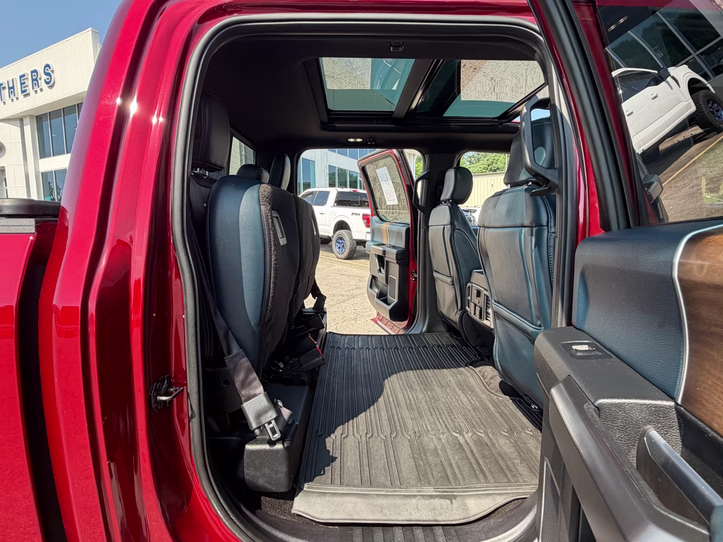 2018 Ruby Red Metallic Tinted Clearcoat Ford F-150 Limited 4X4 Truck